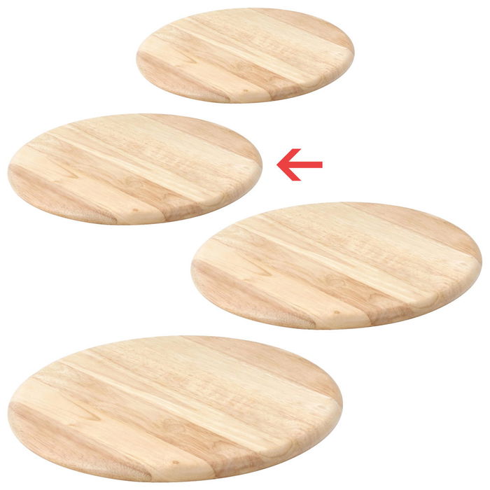 Continenta Tabla Giratoria 35 cm Madera de árbol de la goma